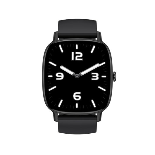 Smartwatch Ksix Pulse, ecrã de 1,83", bateria com duração de 7 dias, modo desporto e saúde, chamadas, IP68, preto