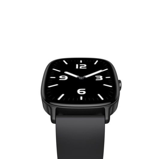 Smartwatch Ksix Pulse, ecrã de 1,83", bateria com duração de 7 dias, modo desporto e saúde, chamadas, IP68, preto