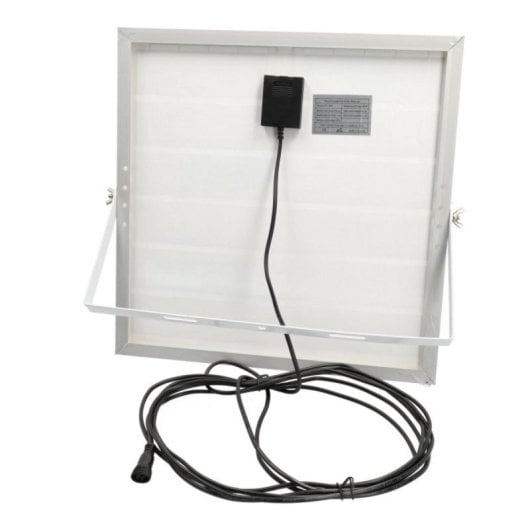 Proyector Led Solar 100W 192 Leds Luz Blanca 1000 lm Panel Solar y Mando