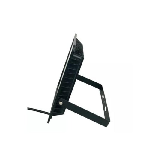 Foco proyector LED Slim 100W negro 6000K IP66 Sanan SMD2835 exterior/interior