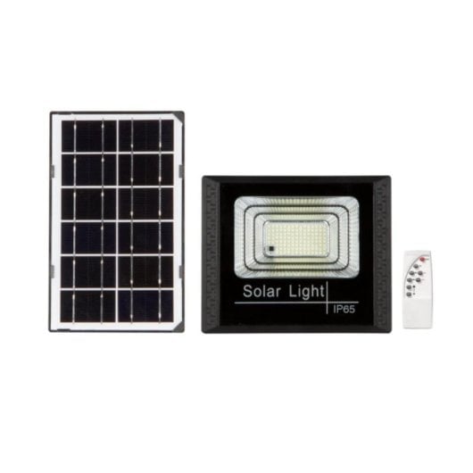 Proyector LED Solar 60W 270 LEDs IP65 Sensor Movimiento Control Remoto