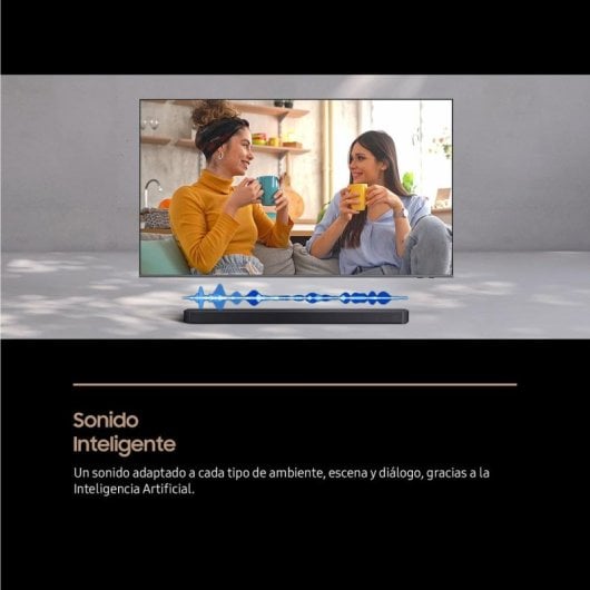 Barra de sonido Samsung HW-B650F/ZF Bluetooth 370W Q-Symphony Subwoofer Voice Enhance