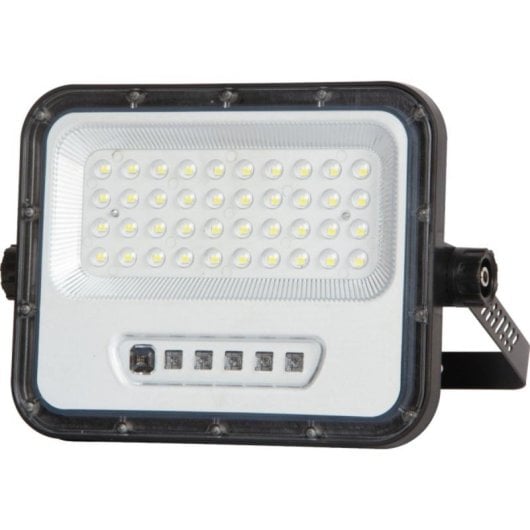 Proyector LED Solar 100W IP65 650 lúmenes Panel Monocristalino Batería LiFePO4