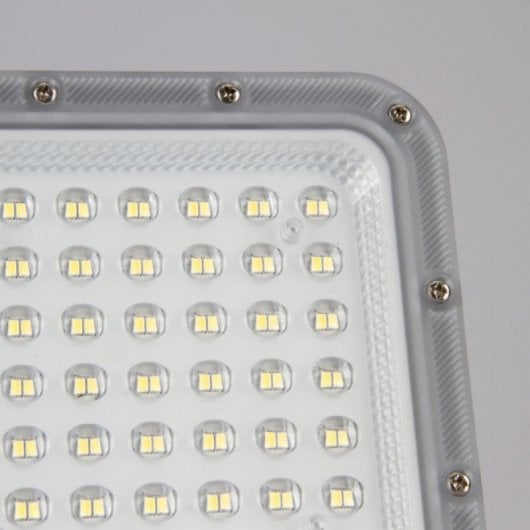 Proyector LED Solar 200W con sensor de movimiento, 184 LEDs, mando y panel monocristalino