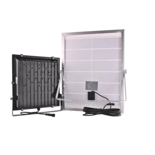 Proyector LED Solar JNL-74411 100W 224 LEDs 850 lúmenes IP67 Panel separado