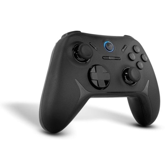 Gamepad Krom Kadoer Bluetooth v5.0 Doppia Vibrazione Turbo PC Switch Android iOS Nero
