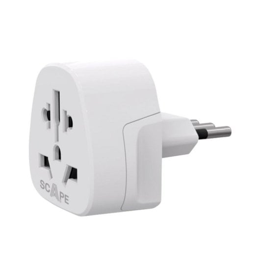 Adaptador universal Scape Travel 830 compacto para enchufes internacionales a Italia