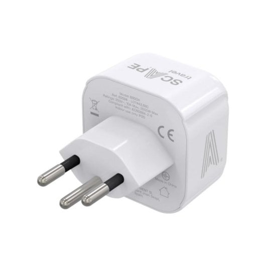 Adaptador de corriente universal para Suiza Schuko CEE 7/7 250V 15A 3450W