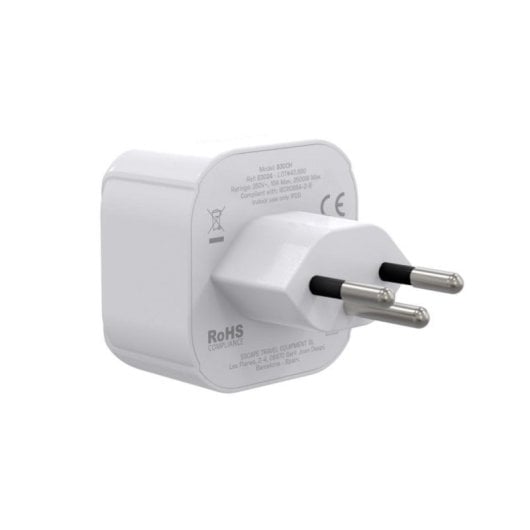 Adaptador de corriente universal para Suiza Schuko CEE 7/7 250V 15A 3450W