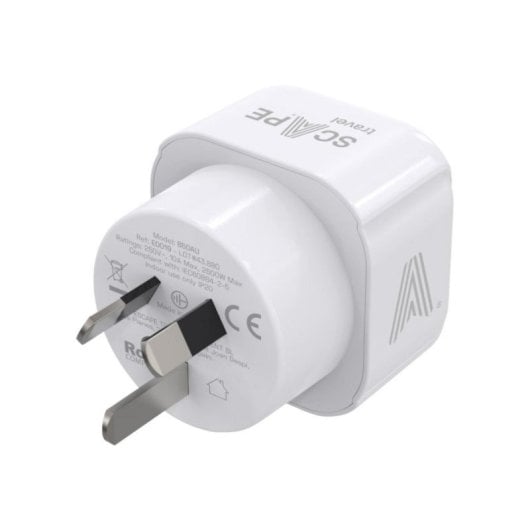 Adaptador de corriente universal Europa a Australia China compacto tipo C F Schuko 250V 15A