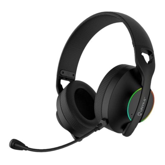 UNYKAch UK594009 Conjunto Gaming Teclado Membrana RGB + Rato 7200 DPI + Headset + Tapete XL (PT)