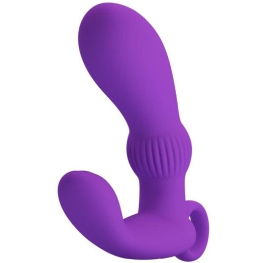 Masajeador de Próstata Pretty Love Vibratorio 12 Funciones Resistente al Agua Silicona