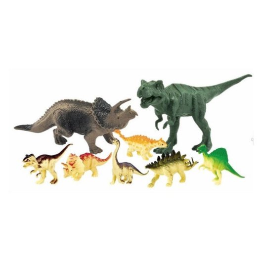 Flexibles Dinosaurier-Rennautobahn Set 240 Teile mit Brücke Tunnel Zubehör