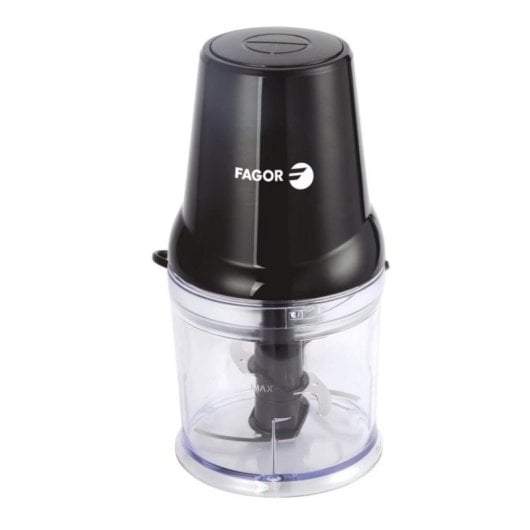 Picadora Fagor EasyCut FGE07001 0,5 L 400W Double lame Inox Noir