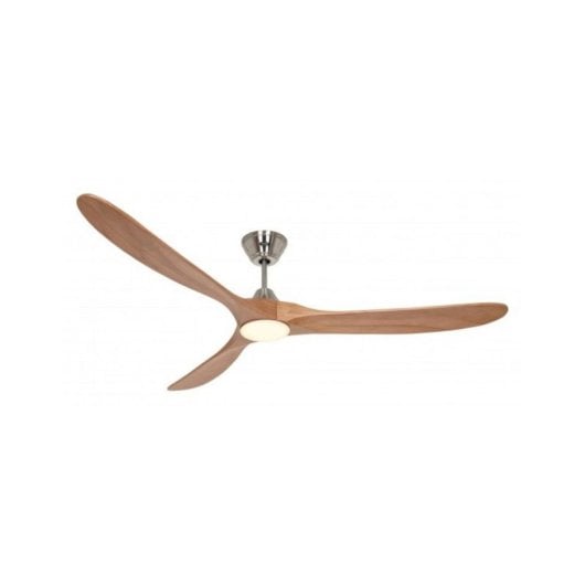 Ventilador de techo CasaFan 318060 ECO Genuino-L 180 cm roble medio motor DC cromo cepillado