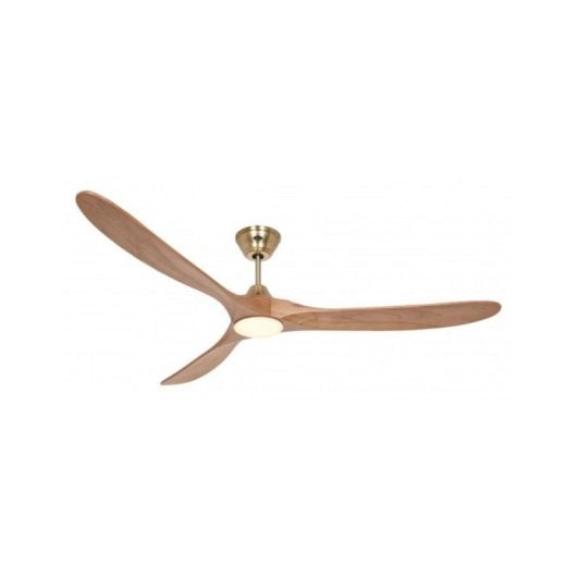 Ventilador de techo CasaFan 318065 ECO GENUINO-L 180 DC 180 cm roble medio latón cepillado mando a distancia