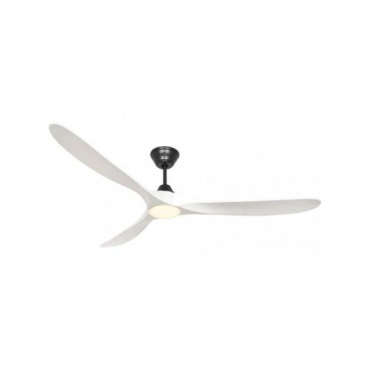 Ventilador de techo CasaFan 318072 ECO GENUINO-L 180 cm DC Blanco Negro Mando Función Verano/Invierno