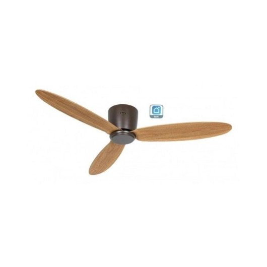 Ventilador de Teto CasaFan Slow Motion DC Wi-Fi 132 cm 6 Velocidades Carvalho