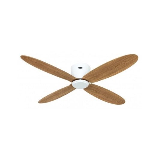 Ventilador de techo DC Wi-Fi Smart Life Ø132 cm mando 6 velocidades roble natural