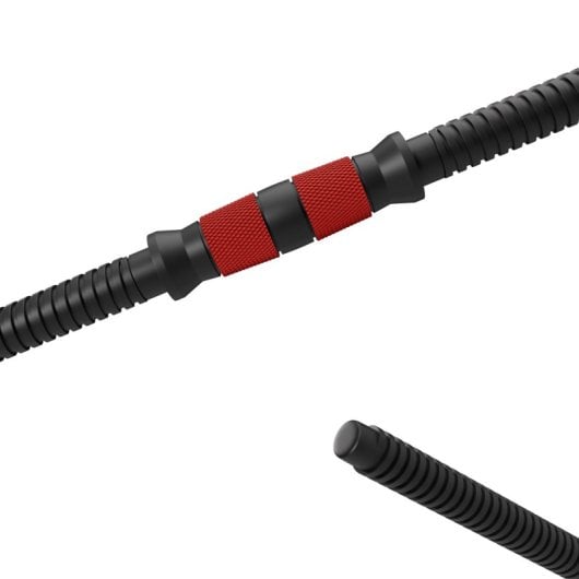 Kit de musculation Ksix 20 kg, haltères, disques, barre, kettlebell, noir