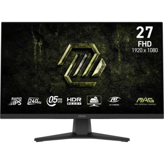 Monitor MSI MAG 272F X24 27" FullHD 240Hz Rapid IPS HDR Adaptive-Sync Antirreflexo 0,5ms