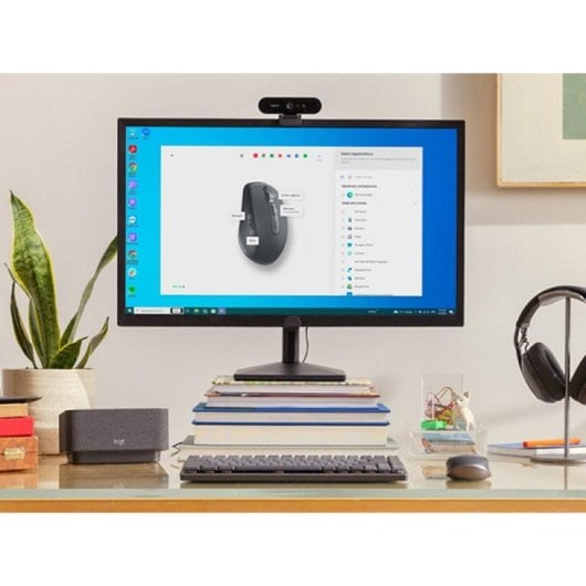 Souris Logitech sans fil 8000 DPI MagSpeed clic discret blanche