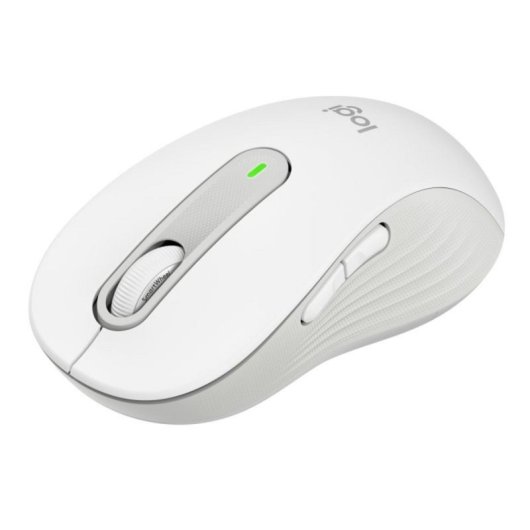 Souris Logitech sans fil 4000 DPI SmartWheel Bluetooth, main droite, blanc