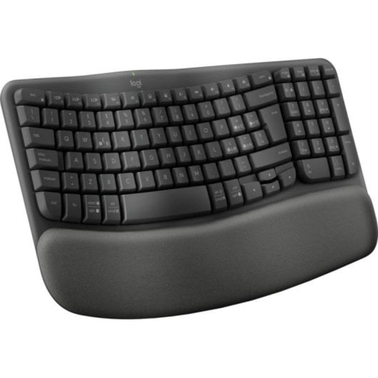 Teclado de membrana Logitech ERGO K860 Layout IT grafito inalámbrico ergonómico