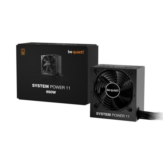 Fuente de Alimentacion be quiet! 650W 80 PLUS Bronze System Power 11 ATX Ventilador 12 cm No Modular