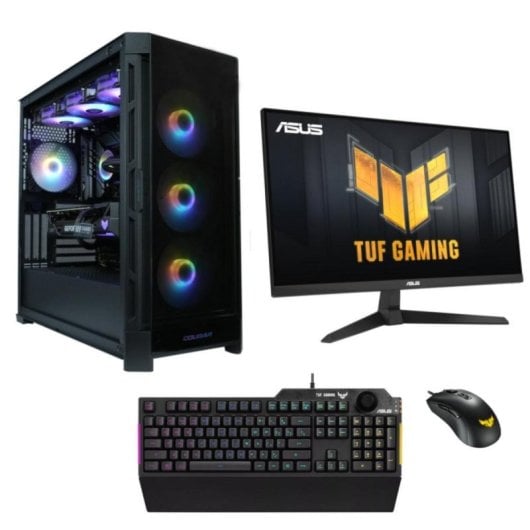 Epical-Q Pack Gaming Epic121 AMD Ryzen 7 9800X3D 32GB RAM 2TB SSD RTX 5070Ti Monitor 27" Periféricos