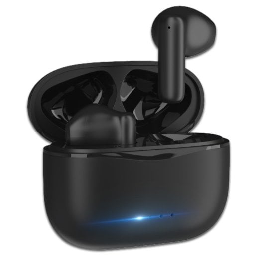 PcCom Essential Start Auriculares Bluetooth 6.0 TWS Pretos