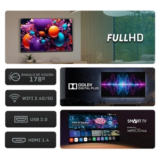 Nilait Prisma 32FD7004SWOS 32" LED FHD Smart TV WebOS