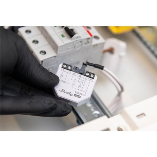 Medidor de energía Shelly EM Gen3 dos canales Wi-Fi contactor almacenamiento interno
