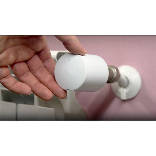 Cabezal Termostático Inteligente Shelly BLU TRV Bluetooth Control Preciso Boost