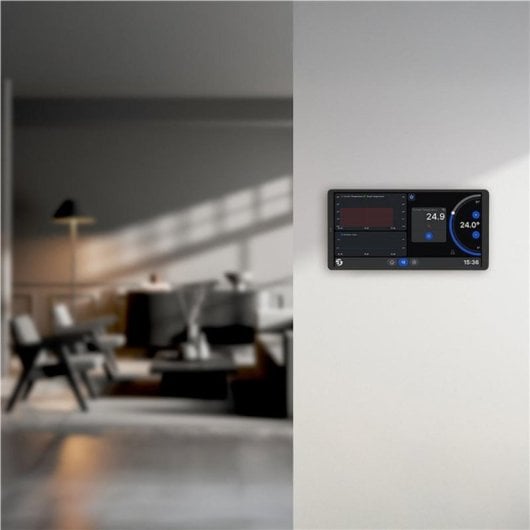 Wanddisplay Shelly Wall Display X2 Black Touchscreen 6,95 Zoll Sensoren Wi-Fi Bluetooth