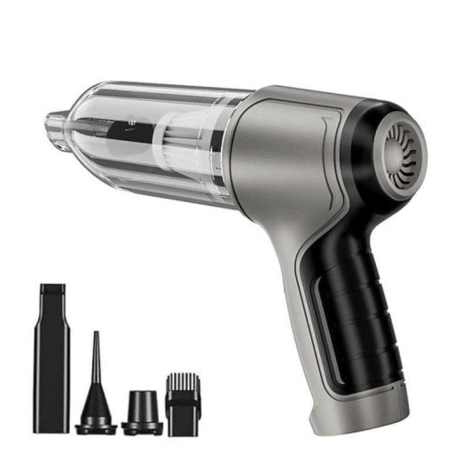 Aspirador de Mão sem Fio Dam Electronics 120W Filtro HEPA Compacto 400ml Acessórios