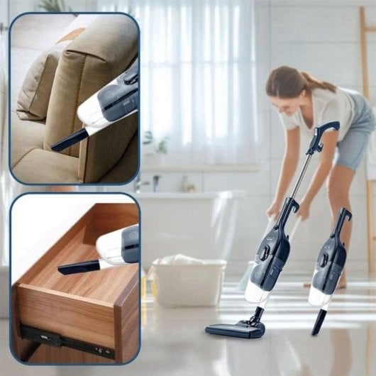 Beutelloser Staubsauger Dam Electronics Zyklon 2-in-1 2000W HEPA Allergiker Tierhaare