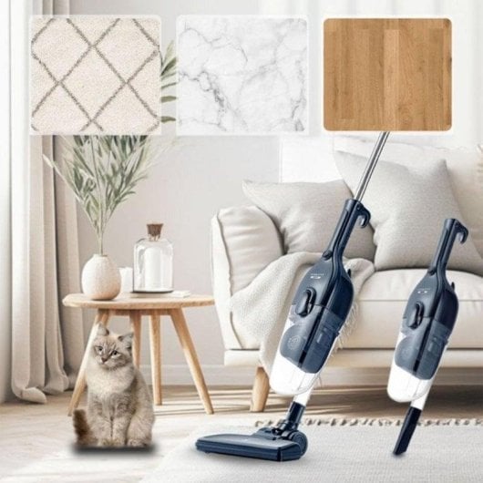 Beutelloser Staubsauger Dam Electronics Zyklon 2-in-1 2000W HEPA Allergiker Tierhaare