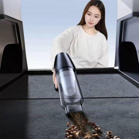 Aspirador de Mão sem Fios Dam Electronics 120W 90min Filtro HEPA 3 em 1