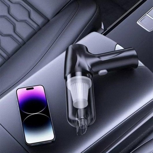 Aspirador de Mão sem Fios Dam Electronics 120W 90min Filtro HEPA 3 em 1