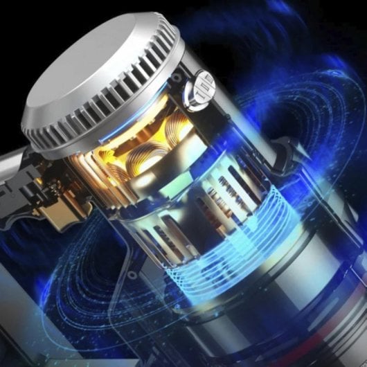 Aspiradora sin cable 2000W Succión ciclónica 45 min autonomía Filtro 5 niveles accesorios