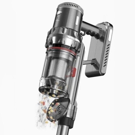 Aspirador sem Fio Dam Electronics 2000W 45min Filtro 5 Níveis Acessórios 1,2L