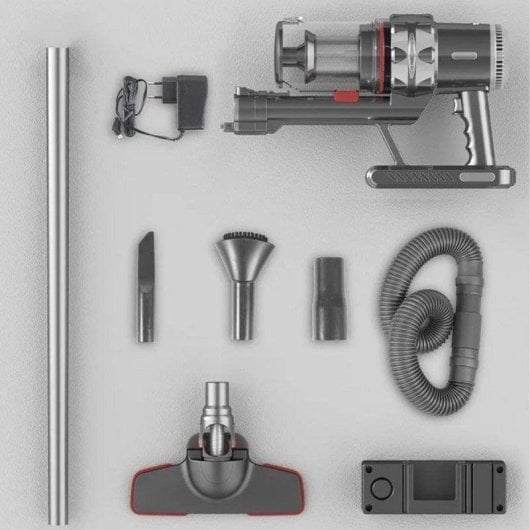 Aspirador sem Fio Dam Electronics 2000W 45min Filtro 5 Níveis Acessórios 1,2L