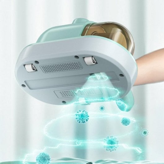 Aspiradora de cama sin cable Motor cobre 50W Succión 10KPA Filtro cuádruple Aromaterapia