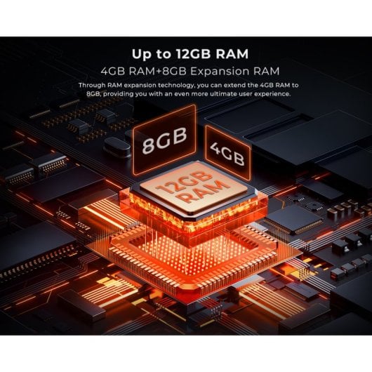 Tablette Hotwav R8 4G 10,1 pouces 4 Go/128 Go Android 14 10 800 mAh Orange Gratuite