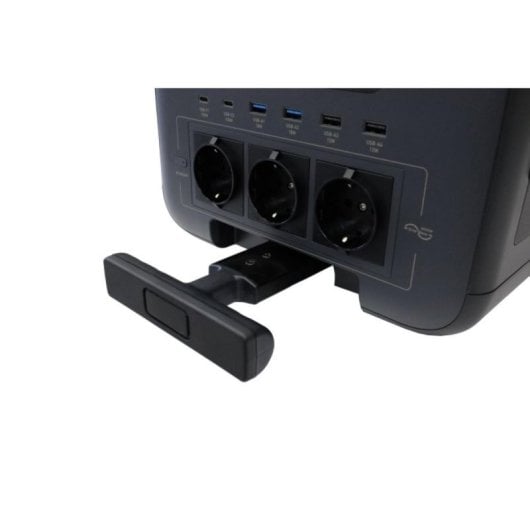 Estación de energía portátil Thor 3000 LiFePO4 2560 Wh 3000 W 3xAC USB-C APP Ruedas