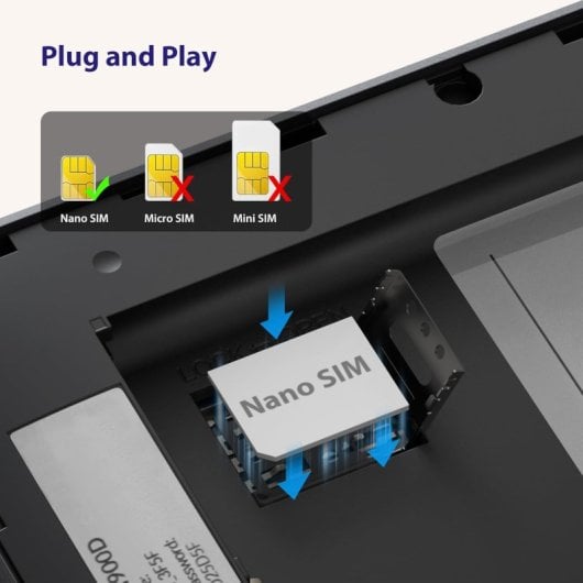 Strong 4G+MIFI900D Router Portátil LTE WiFi 5 Dual Band 867Mbit/s com Ecrã e Bateria 2500mAh