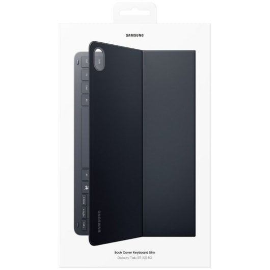 Capa Samsung Slim AI preta com teclado para Galaxy Tab S11 / S11 5G