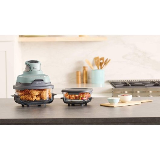 Fritadeira de Ar Ninja CRISPi FN101EUSG 3.8L 1700W Vidro Verde