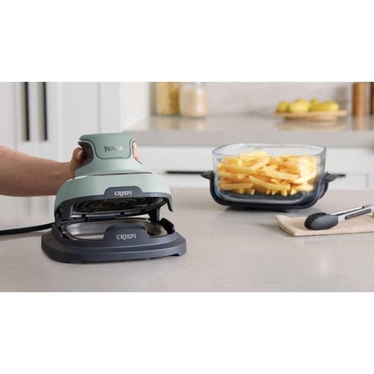 Fritadeira de Ar Ninja CRISPi FN101EUSG 3.8L 1700W Vidro Verde